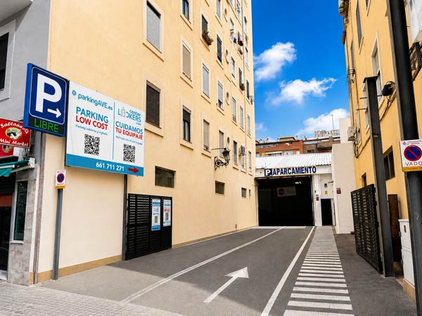 Parking económico estación de Valencia